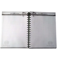 Cuaderno Argollado pasta dura, Media Carta, de 23 x 16 cmts