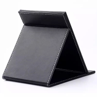 Espejo Plegable en imitacion Cuero, de 11 X 15 cmts