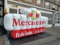 Dummy Inflable Estatico diseño Mercacentro