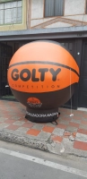 Dummy Inflable Estatico Globo Balon Golty