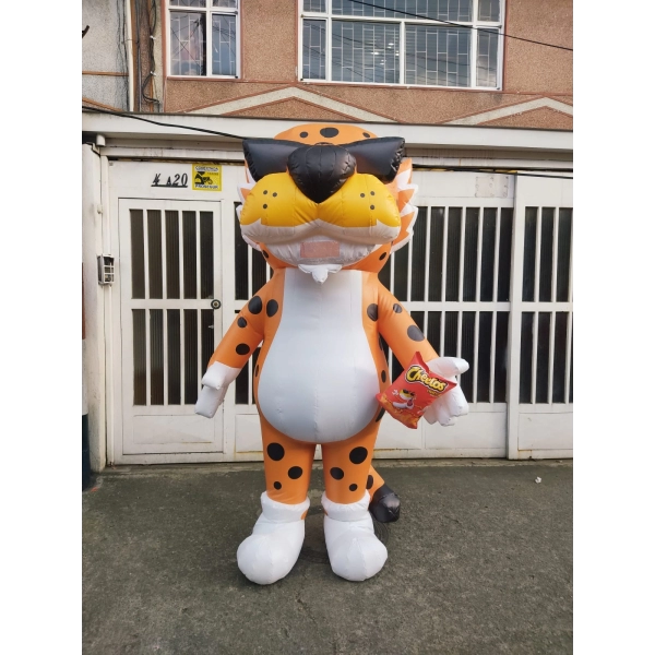 Dummy Inflable Caminante Tigre