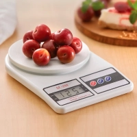 Balanza Digital para Alimentos, de 25.5 x 18.4 x 4.8 cmts, limite 10 kilos