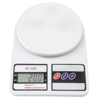 Balanza Digital para Alimentos, de 25.5 x 18.4 x 4.8 cmts, limite 10 kilos
