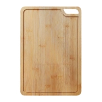 Tabla de Madera para Picar, elaborada en Bambu, de 29.5 x 19.5 cmts