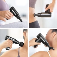 Masajeador Muscular tipo Pistola con multiples velocidades