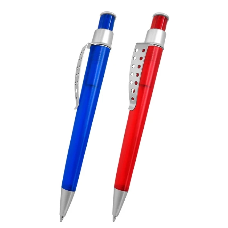 Boligrafo Williams, plastico, con clip metalico