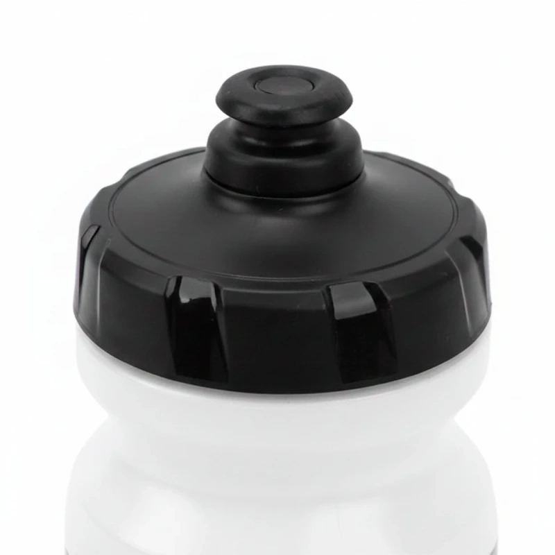 Botella profesional de Ciclismo 600 ml exprimible, tapa doble succion