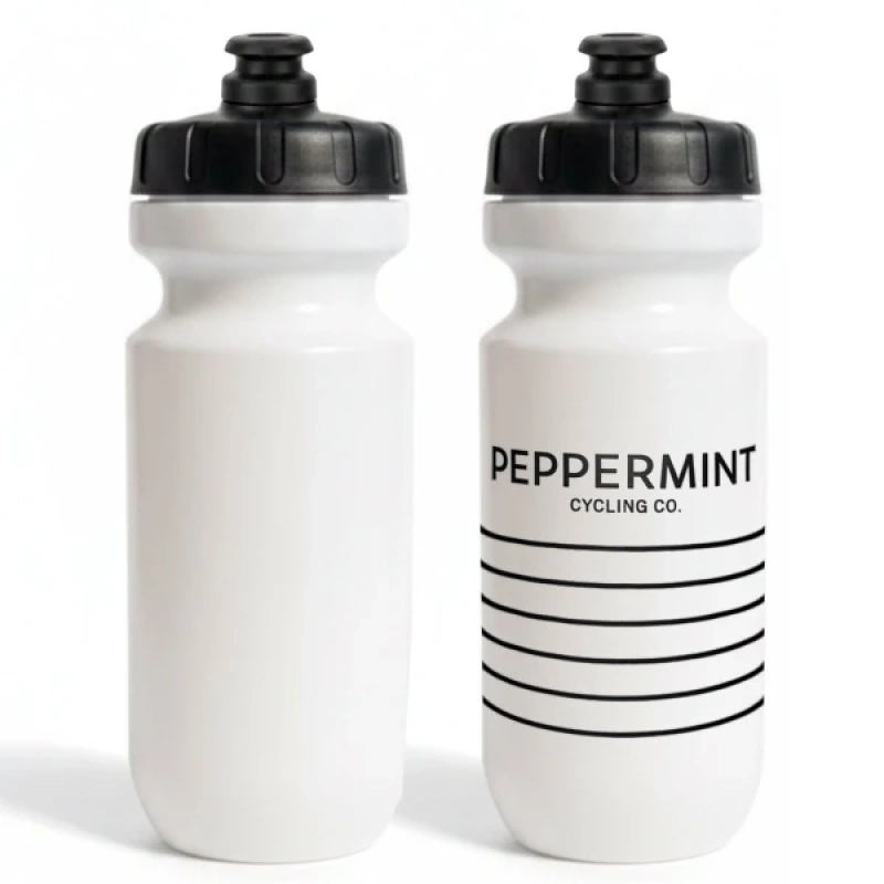 Botella profesional de Ciclismo 600 ml exprimible, tapa doble succion