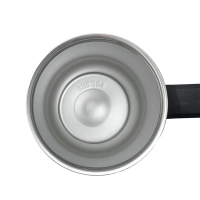 Mug con Manija de 1200 ml, en acero inox doble con pitillo, de 26 x 7.8 cmts