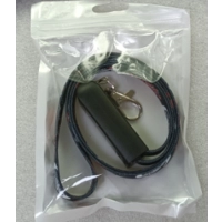 Cinta Lanyard con Conectores 3 en 1 y llavero, de 90 x 1.25 cmts