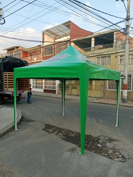 Carpa Estructura Metalica Plegable de 3 x 3 metros