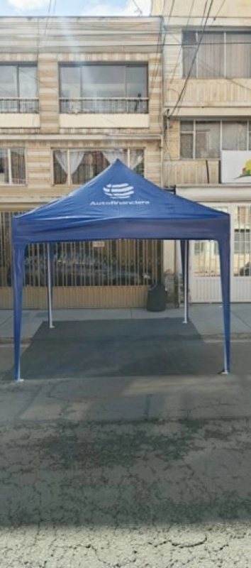 Carpa Estructura Metalica Plegable de 3 x 3 metros