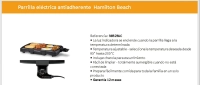 Parrilla Electrica Antiadherente Hamilton Beach,