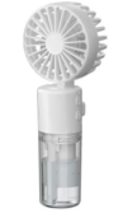 Abanico Plastico, 16.3 x 6.4 x 3.2 cmts, recargable, 800 mAh,