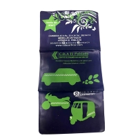 Portadocumentos de 3 cuerpos, para Soat del Carro, tamaño 24 x 12 cmts