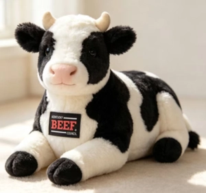 Muñeco de Peluche Vaca, de 20 cmts