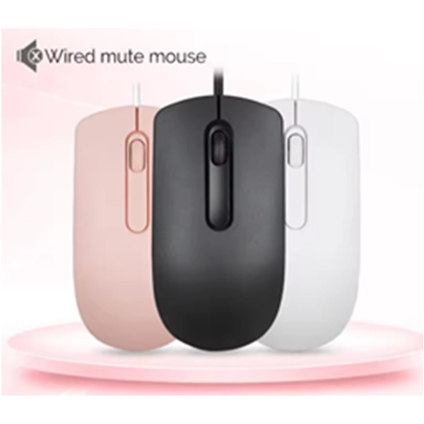 Mouse con Cable, silencioso, economico