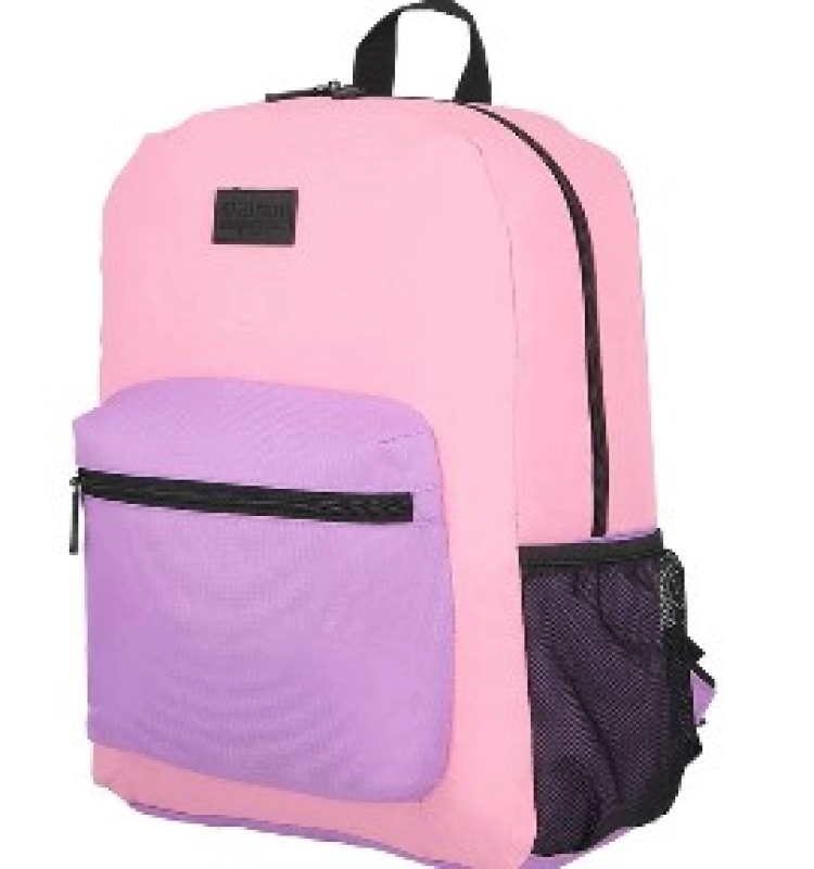 Morral Nashville, escolar, con doble bolsillo exterior, medida 40x30 x 13 cmt