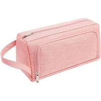 Cosmetiquera Mystique, en poliester, de 25 x 15 x 10 cmts, con doble bolsillo