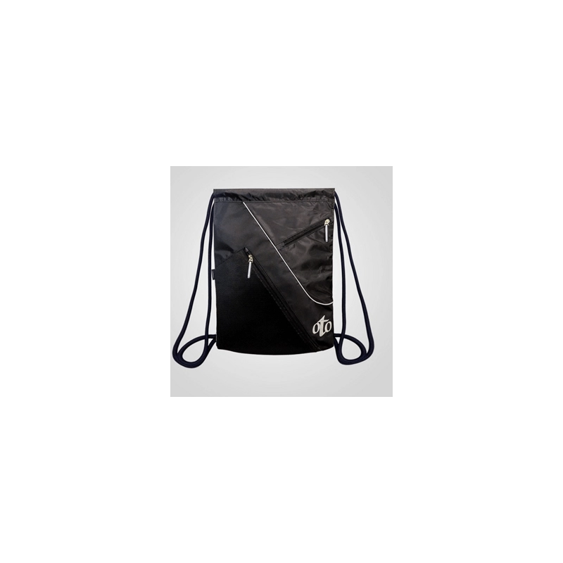 Tula Impermeable India, con dos bolsillos frontales con zipper, 35 x 47 x 10 cmts