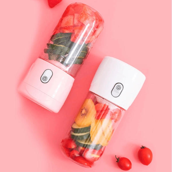 Exprimidor de Citricos con 4 cuchillas, 410 ml, recargable USB