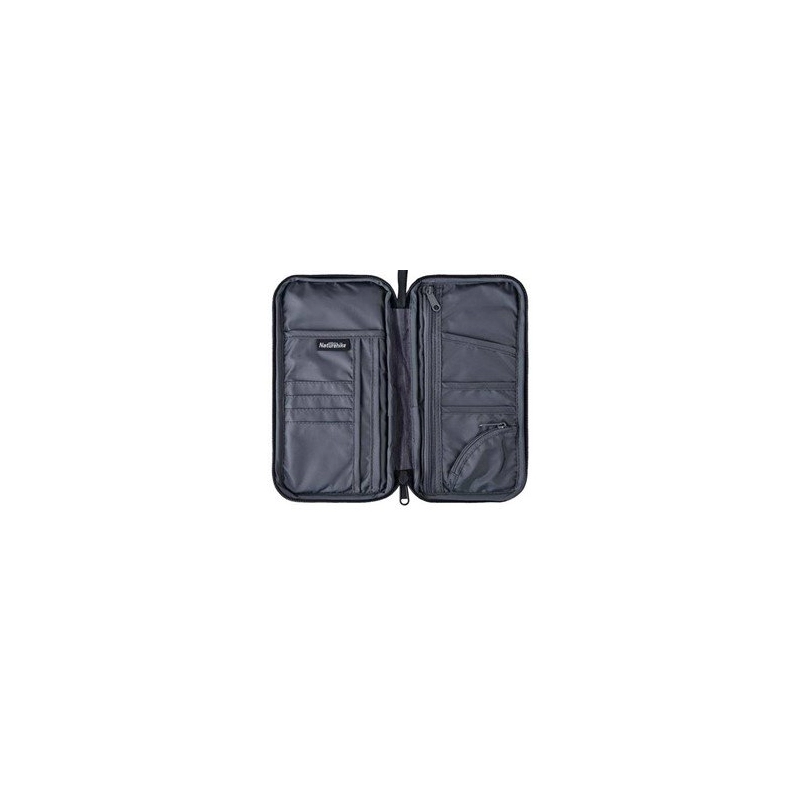 Portadocumentos Hudson, en imitacion cuero, multiples bolsillos, 22.5 x 12 cmts