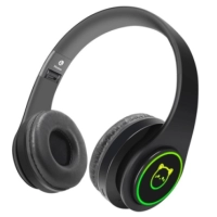 Audifonos Bluetooth, version 5.3, logo en LED