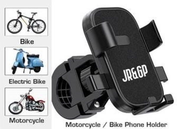 Soporte para colorcar el Celular para Bicicleta o Moto, 14 x 10.8 x 10.5 cmts