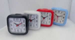 Reloj Despertador en ABS, 7.35 x 7.35 cmts