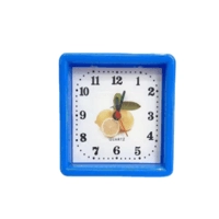 Reloj Despertador en ABS, 7.35 x 7.35 cmts