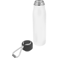 Botella Doble Pared en Acero, de 500 ml, con manija, de 25.5 x 7 cmts,