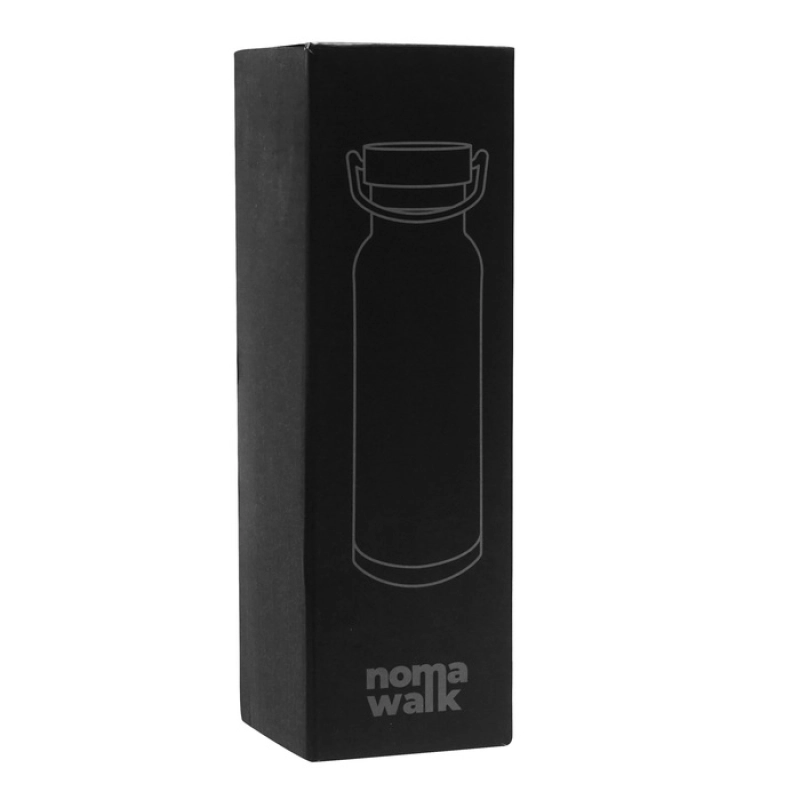 Botella en Acero, 650 ml, tamaño 7.3 x 26 cmts, con aislamiento termico
