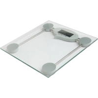 Bascula de Vidrio con Pantalla LCD, tamaño 28 x 29 cmts