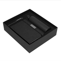 Set Ejecutivo 3 piezas, Boligrafo, Agenda y Termo, en caja de regalo