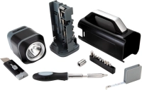 Linterna Recargable con Set de Herramientas interno, 24 x 10 x 7.8 cmts