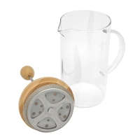 Cafetera Prensa de 600 ml, tamaño 8 x 18 cmts