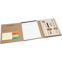Cuaderno con Block, Post It y multiples funciones, 15 x 21 x 2.4 cmts