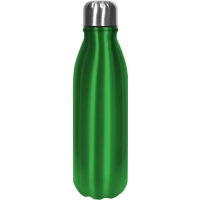 Botella de 550 ml de aluminio, con tapa rosca de acero, 6 x 22.5 cmts