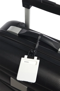 Identificador Plastico para Maletas, tamaño 5.4 x 9 cmts