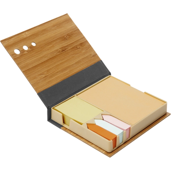 Set de Escritorio en Bambu con accesorios, 12 x 10.5 x 12 cmts
