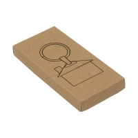 LLavero Metalico en forma de Casa, tamaño 9.9 x 3.4 cmts, en caja