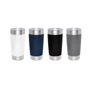Mug Termico doble pared de 600 ml, con tapa vacuum, 8.5 x 18 cmts