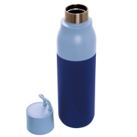 Botella doble pared de 500 ml en acero, de 7 x 25 cmts