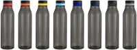 Botella plastica de 750 ml colo negro, de 7 x 24.5 cmts