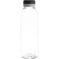 Botella plastica transparente de 780 ml, tamaño 7 x 23 cmts