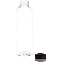 Botella plastica transparente de 780 ml, tamaño 7 x 23 cmts
