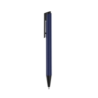 Boligrafo retractil en aluminio y ABS, de 14 cmts