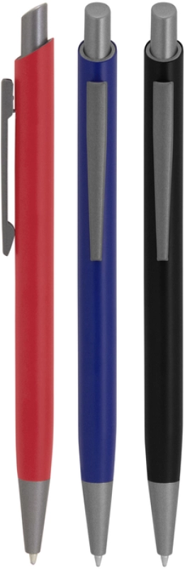 Boligrafo Retractil en aluminio mate,