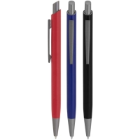 Boligrafo Retractil en aluminio mate,