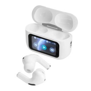 Audifonos Bluetooth TWS, version 5.4, tamaño estuche 6 x 4.5 x 2.5 cmts